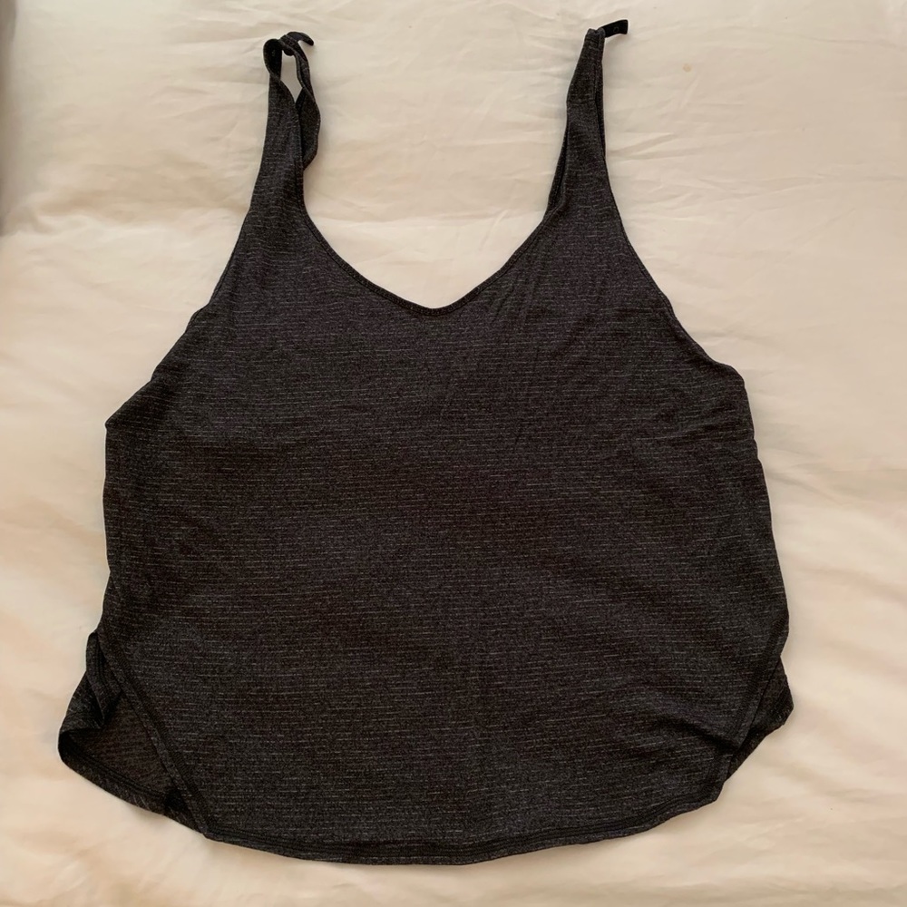 Grey lululemon tank